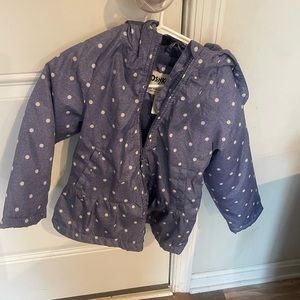 Oshkosh spring jacket. Lightly lined 4t